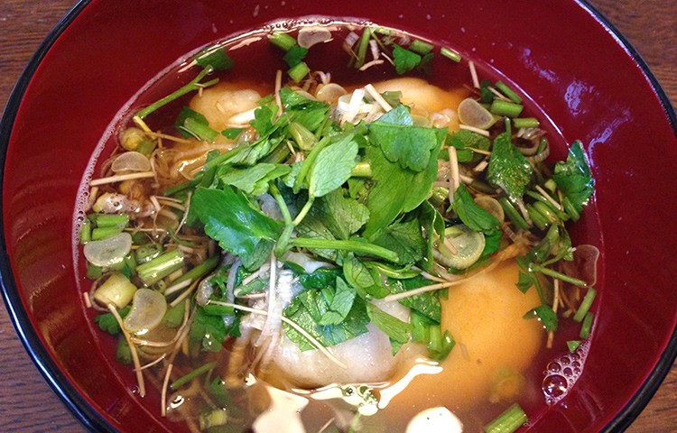 「おかの餅」を食す