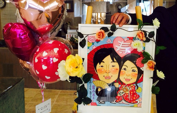 友美さんの結婚披露宴