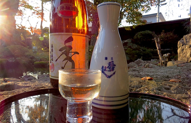 美味しい 秀の燗酒