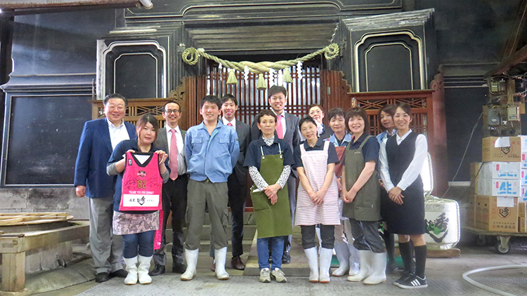 ハピネッツ来社