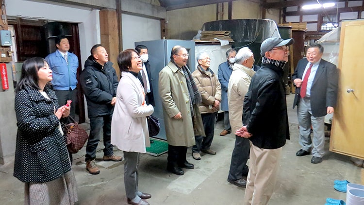 小売酒販大曲酒蔵見学