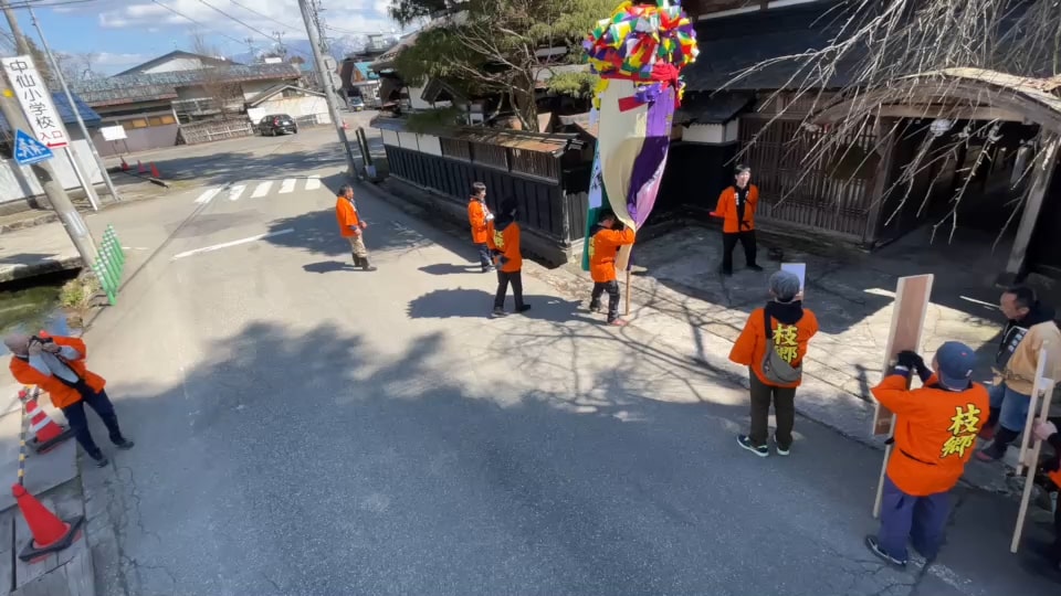 長野神社梵天奉納