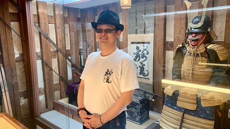 玉川大学工学部小酒井教授の調査＆ 龍蟠Tシャツのサプライズ仕込み