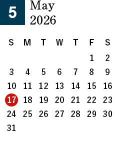 秀よし酒蔵見学2026年5月営業日カレンダー